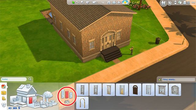 Zwiększenie wysokości ścian daje Ci dostęp do wyższych drzwi - Sims 4: Rozbudowa domu, porady - Sims 4 - poradnik do gry