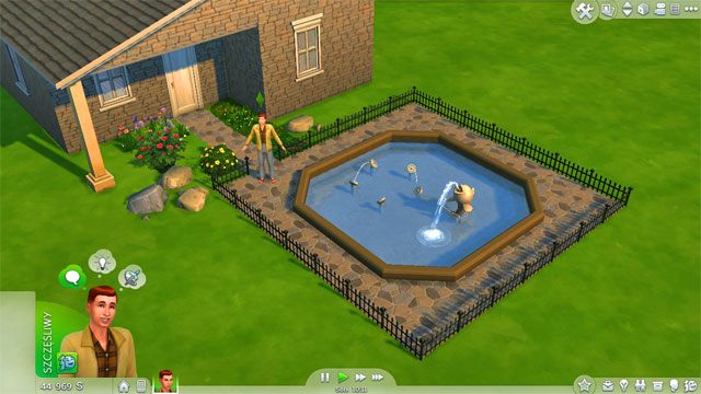 Wokół domu masz większą bądź mniejszą przestrzeń do kształtowania - Sims 4: Rozbudowa domu, porady - Sims 4 - poradnik do gry