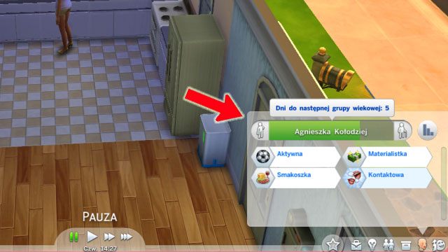 W grze każdy nowo-narodzony Sim przechodzi przez 6 kolejnych etapów życia: niemowlę, dziecko, nastolatek, młody dorosły, dorosły, senior - Sims 4: Wiek Sima - Sims 4 - poradnik do gry