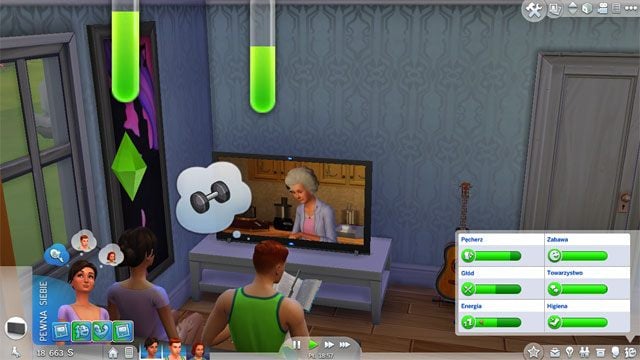 Zaspokajanie tej potrzeby jest możliwe na wiele sposobów - Sims 4: Potrzeby - pasek potrzeb, jak dbać? - Sims 4 - poradnik do gry