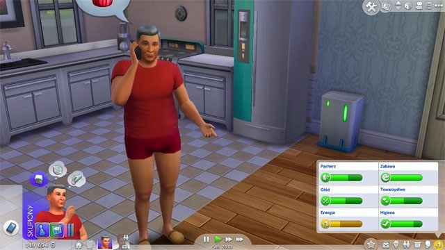 Konieczność zaspokajania tej potrzeby może bardzo zależeć od cech jakie ma Twój Sim - Sims 4: Potrzeby - pasek potrzeb, jak dbać? - Sims 4 - poradnik do gry