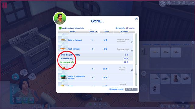 Gotowanie to jedna z podstawowych, codziennych czynności, którą rozwijasz automatycznie poprzez życie Sima i przygotowywanie posiłków - Sims 4: Gotowanie - jak rozwijać? Umiejętności, porady - Sims 4 - poradnik do gry