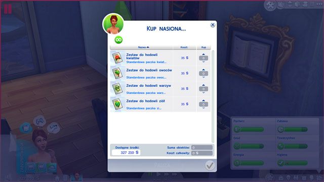Usiądź przed komputerem i wybierz Kup nasiona - Sims 4: Ogrodnictwo - jak rozwijać? Umiejętności, porady - Sims 4 - poradnik do gry