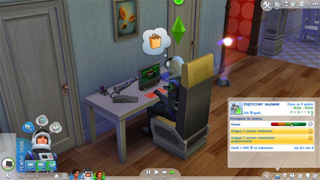 Jeśli zdecydujesz się na karierę złoczyńcy awans jest o wiele trudniejszy - Sims 4: Astronauta - kariera, porady - Sims 4 - poradnik do gry
