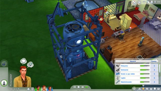 Awansując na Kosmicznego kupca (9 B) otrzymujesz worek treningowy - Sims 4: Astronauta - kariera, porady - Sims 4 - poradnik do gry