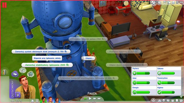 Gdy ją ukończysz kliknij na nią i wybierz Badaj kosmos - Sims 4: Astronauta - kariera, porady - Sims 4 - poradnik do gry