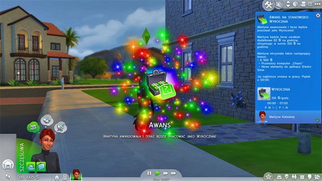 W końcu awansujesz na stanowisko Demona sieci (9 A) - Sims 4: Przestępca - kariera, porady - Sims 4 - poradnik do gry