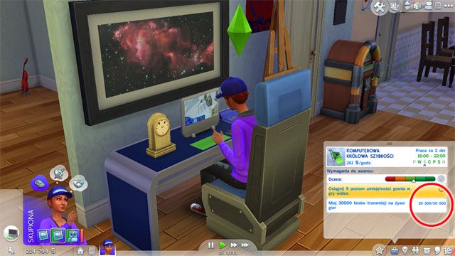 Zostajesz Komputerowym królem szybkości (9 A) - Sims 4: Guru techniki - kariera, porady - Sims 4 - poradnik do gry