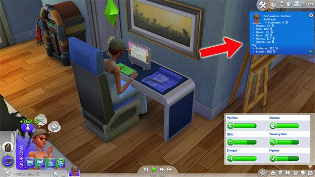 Zostanie Pionierem firm informatycznych (9 B) daje Ci kolejne wysokie wymaganie - Sims 4: Guru techniki - kariera, porady - Sims 4 - poradnik do gry
