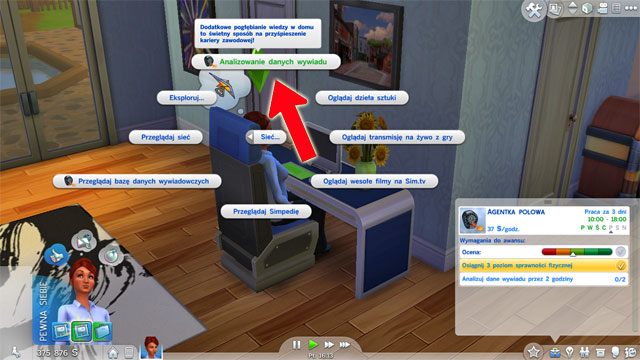 Awansujesz na stanowisko Agenta polowego (4) - Sims 4: Tajny agent - kariera, porady - Sims 4 - poradnik do gry