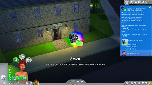 Po awansie zostajesz Agentem specjalnym (10 A) - Sims 4: Tajny agent - kariera, porady - Sims 4 - poradnik do gry