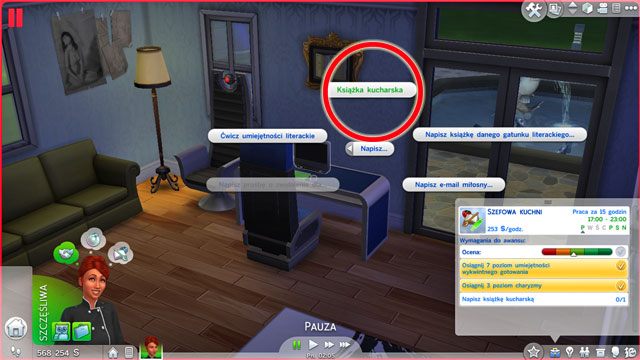 Awansujesz na Szef kuchni (9 A) - Sims 4: Kulinarna kariera, porady - Sims 4 - poradnik do gry