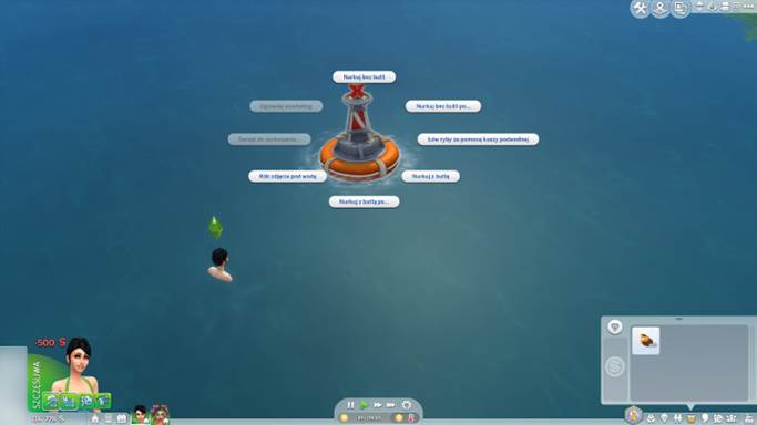 Nurkowanie jest najbardziej rozbudowaną aktywnością. - Sims 4 Wyspiarskie życie: Ocean, plaże - nowe aktywności - Sims 4 - poradnik do gry