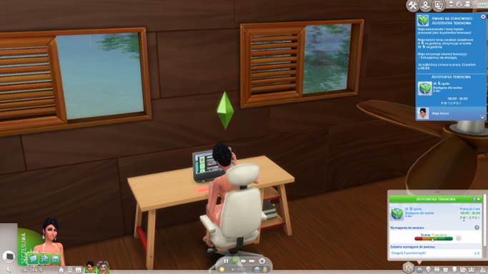 W późniejszej karierze ekologa decydujesz czy wolisz pracować w terenie czy przy biurku. - Sims 4 Wyspiarskie życie: Ekolog - nowa kariera, jak rozwijać? - Sims 4 - poradnik do gry