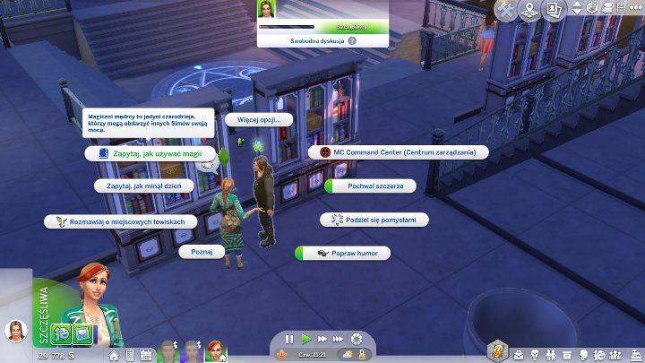 Możesz jednak zmienić każdego Sima w czarodzieja. - Sims 4 Kraina Magii: Czarodzieje - nowa rasa - Sims 4 - poradnik do gry