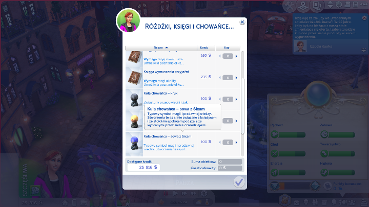 Najprostszym sposobem jest kupno chowańca - Sims 4 Kraina Magii: Chowańce - Sims 4 - poradnik do gry