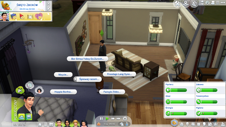 Święto Zbiorów występuje pod koniec jesieni, a obowiązujące w nim tradycje i czynności jakie należy wykonywać to - Sims 4 Cztery pory roku: Święta - Sims 4 - poradnik do gry