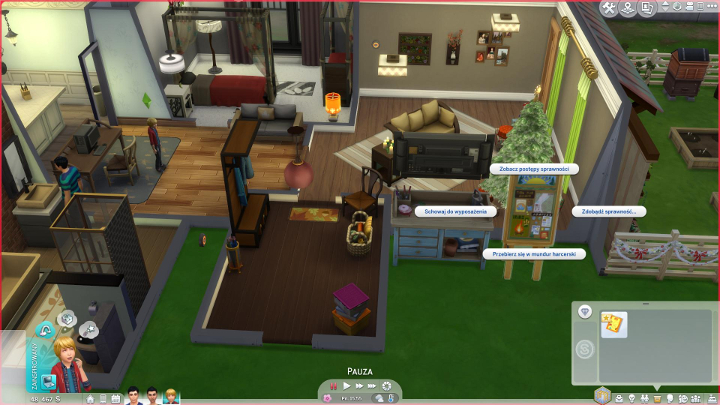 Bardzo ważnym obiektem jest tablica sprawności harcerskich - Sims 4 Cztery pory roku: Harcerstwo - Sims 4 - poradnik do gry