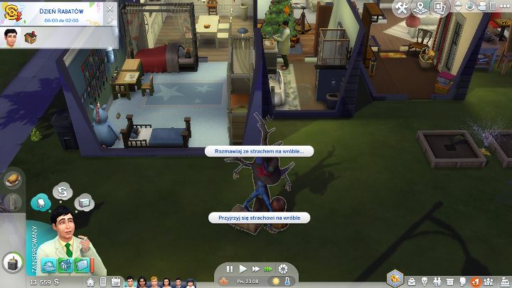 Na pierwszy rzut oka jest to zwykły obiekt, ale wystarczy, że porozmawiasz z nim kilka razy, by stał się twoim przyjacielem - Sims 4 Cztery pory roku: Strach na wróble - jak ożywić? - Sims 4 - poradnik do gry