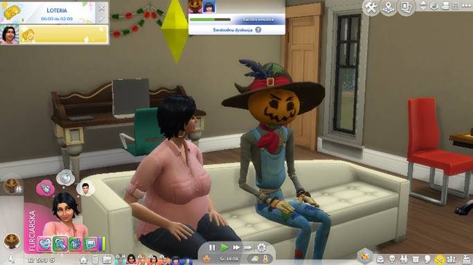 Oprócz tego, Łata Słomiarz czasami opuszcza swoje drzewo i rozpoczyna zwiedzanie parceli - prawdopodobnie wejdzie do twojego domu i zacznie np - Sims 4 Cztery pory roku: Strach na wróble - jak ożywić? - Sims 4 - poradnik do gry