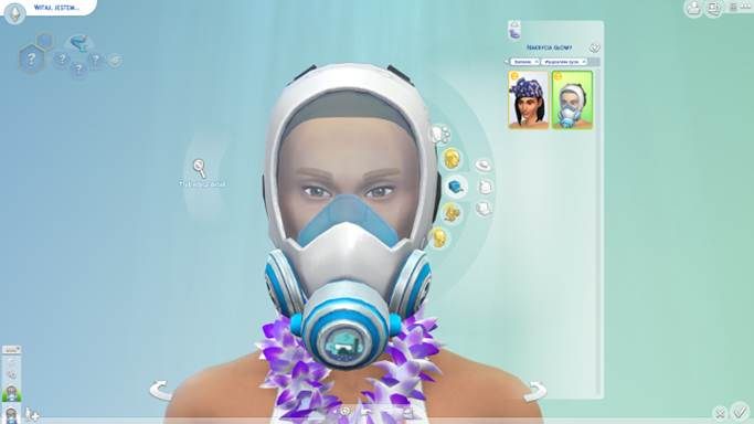 Tego typu maska na pewno przyda się do nurkowania. - Sims 4 Wyspiarskie życie: Nowe meble, ubrania, aspiracje, delfiny - nowości - Sims 4 - poradnik do gry