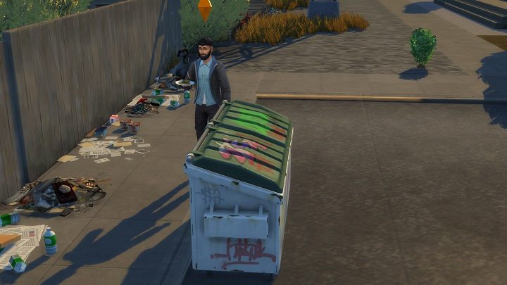 Ślad przemysłowy wiąże się niestety z większą ilością śmieci. - Sims 4 Życie Eko: Ślad ekologiczny - jak osiągnąć zielony i przemysłowy? Porady - Sims 4 - poradnik do gry