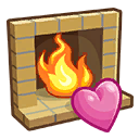 Romantyczny kominek - Sims 4 Miejskie życie: Cechy parceli - Sims 4 - poradnik do gry