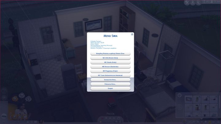 MC Command Center to rozbudowane narzędzie, które pozwala na używanie wszystkich dostępnych kodów bez potrzeby wpisywania ich w konsolę - Sims 4: Kody, cheaty - Sims 4 - poradnik do gry