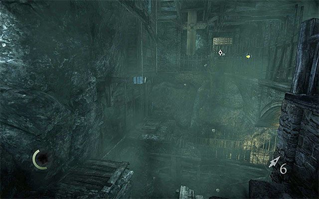 Miejsce, w którym Garrett może rozwinąć linę - Przeprawa przez katakumby - opis | Rozdział 7 (Ukryte Miasto) | Solucja Thief - Thief - poradnik do gry