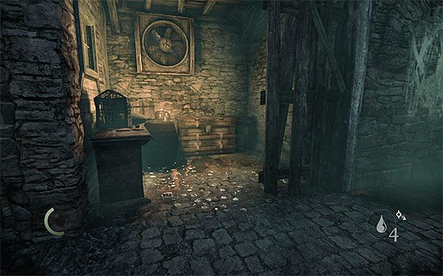 Najtrudniej jest pozyskać obiekty z jednej z dużych skrzyń - zgaś świece, ostrożnie przejdź po potłuczonym szkle i użyj wytrychów - Dotarcie do Rotundy - opis | Rozdział 7 (Ukryte Miasto) | Solucja Thief - Thief - poradnik do gry