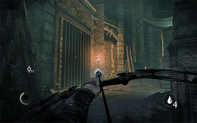 Możesz gasić pochodnie i ułatwiać sobie dzięki temu docieranie do zaworów - Spotkanie z Generałem - unikanie Generała | Rozdział 7 (Ukryte Miasto) - Thief - poradnik do gry