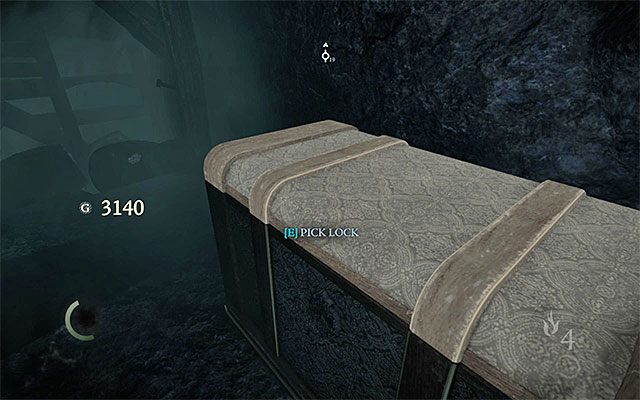 W skrzyni pozostawiono m.in. znajdźkę - Przeprawa przez tunele kopalniane - opis | Rozdział 8 (Światło Brzasku) - Thief - poradnik do gry