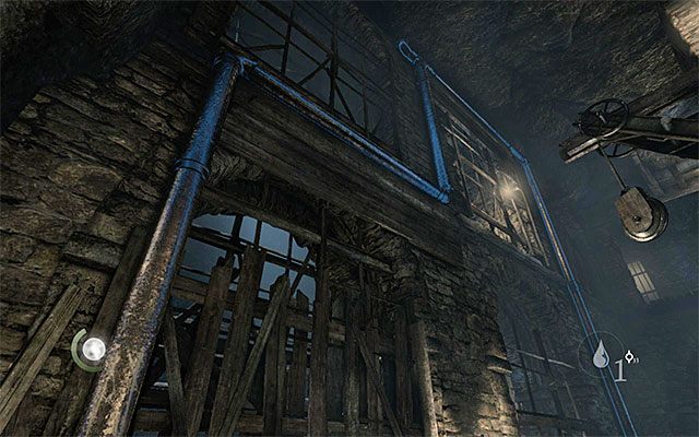 Miejsce rozpoczęcia wspinaczki - Przeprawa przez Stare Miasto - opis | Rozdział 8 (Światło Brzasku) | Thief - Thief - poradnik do gry