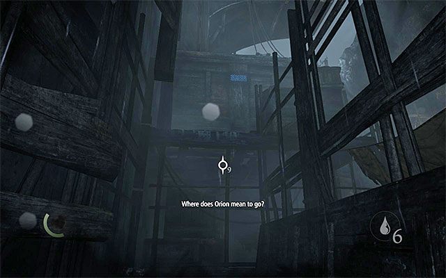 Miejsce wspinaczki - Przedostanie się na pokład Światła Brzasku | Rozdział 8 (Światło Brzasku) - Thief - poradnik do gry