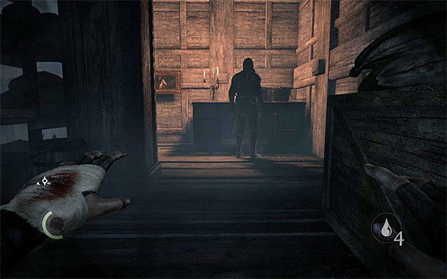 W zachodnim pomieszczeniu przebywa nowy strażnik - Przeprawa przez drugą część Światła Brzasku - opis | Rozdział 8 (Światło Brzasku) - Thief - poradnik do gry