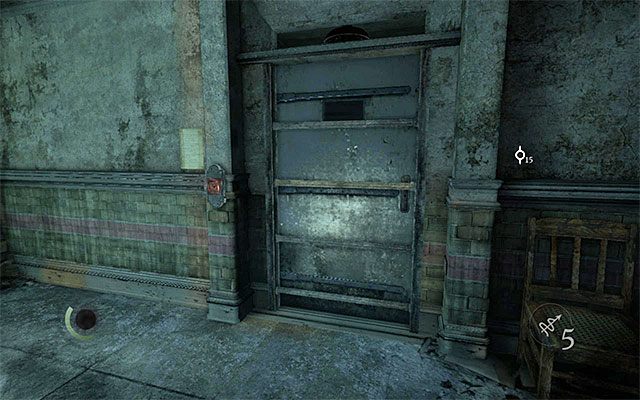 Miejsce użycia klucza - Odnalezienie klucza na oddziale dla mężczyzn | Rozdział 5 (Opuszczeni - The Forsaken) - Thief - poradnik do gry