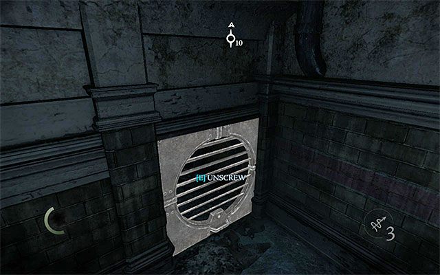 Wejście do szybu wentylacyjnego - Dotarcie do oddziału dla kobiet | Rozdział 5 (Opuszczeni - The Forsaken) - Thief - poradnik do gry