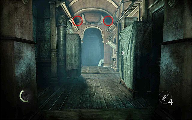 Podobnie jak w przypadku opisanego wcześniej parteru na pierwszym piętrze posiadłości [Northcrest Manor - Second Floor] znajdują się trzy główne klatki schodowe (północna, południowa plus schody w bibliotece), dzięki którym możesz rozpocząć jej eksplorację w wybranym przez siebie miejscu (ponownie p - Eksploracja pierwszego piętra i strychu posiadłości Barona - opis | Rozdział 6 (Człowiek na rozstajach) - Thief - poradnik do gry