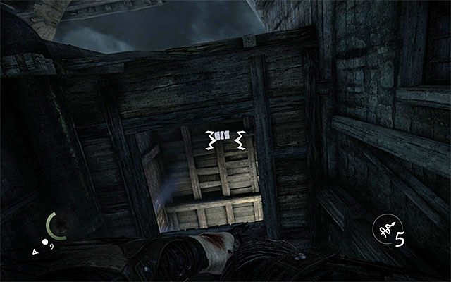 Miejsce rozwinięcia liny - Palec boży | Poboczne zlecenia (Jobs) - Basso | Solucja Thief - Thief - poradnik do gry