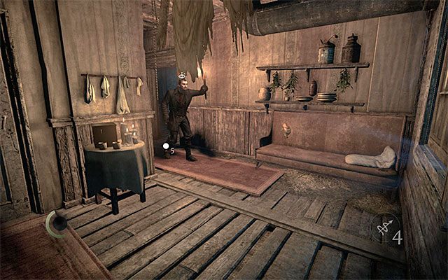 TUŻ PO TYM jak wejdziesz do mieszkania schowaj się w nieoświetlonym narożniku na lewo od miejsca startu - Palec boży | Poboczne zlecenia (Jobs) - Basso | Solucja Thief - Thief - poradnik do gry