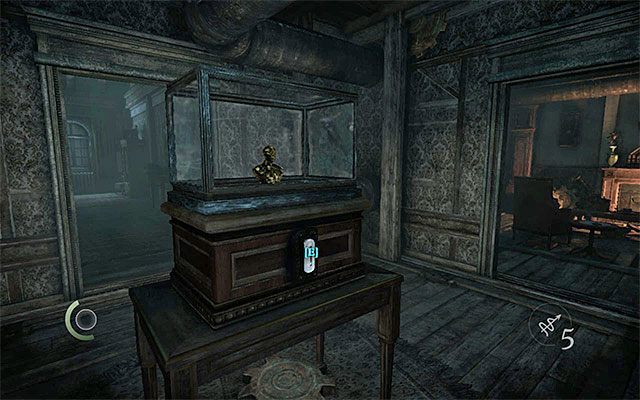 Pierwszy przełącznik jest pod szklaną gablotą - Pęknięte serce | Poboczne zlecenia (Client Jobs) - Ector | Solucja Thief - Thief - poradnik do gry