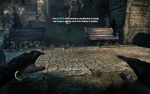 Wykonanie ślizgu pozwala ograniczyć ryzyko wykrycia - Przeprawa przez ogrody | Prolog w Thief - Thief - poradnik do gry