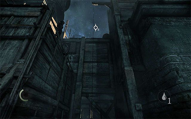 Lina, do której Garrett musi doskoczyć - Spotkanie się z Erin na dachu | Prolog w Thief - Thief - poradnik do gry