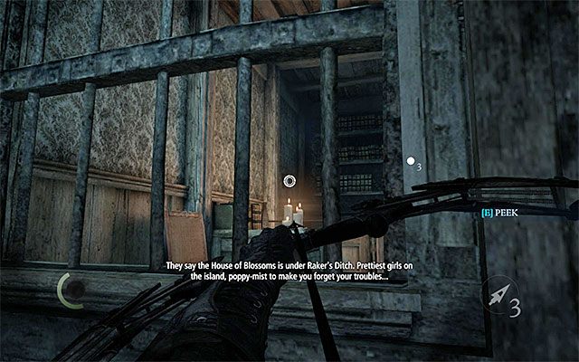 Możesz już wyruszyć w stronę siedziby pasera, przeskakując na fragment dachu sąsiedniego budynku - Okradzenie pasera | Poboczne zlecenia (Jobs) - Basso | Solucja Thief - Thief - poradnik do gry