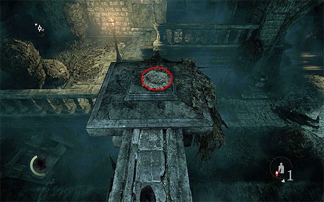 Zbadaj gniazdo na szczycie jednej z kolumn - Przypinki Castinetów | Znajdźki, sekretne obszary i wyzwania w Thief - Thief - poradnik do gry