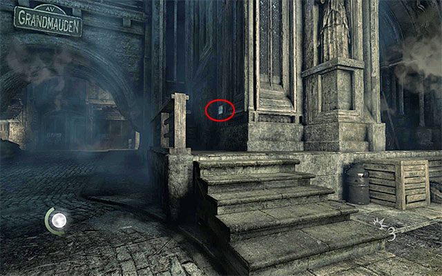 Zbadaj boczną ścianę wieży zegarowej - Tablice dziedzictwa Miasta | Znajdźki, sekretne obszary i wyzwania w Thief - Thief - poradnik do gry