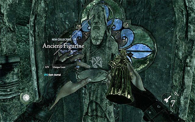 Szansa na zabranie sekretu pojawi się po rozwiązaniu prostej zagadki - Unikatowe łupy | Znajdźki, sekretne obszary i wyzwania w Thief - Thief - poradnik do gry