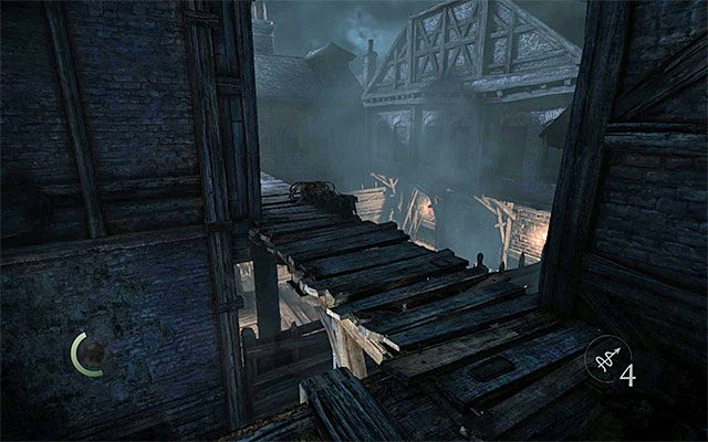 Kładka prowadząca do wschodniej okiennicy - Kolekcjoner perwersji | Poboczne zlecenia (Client Jobs) - Vittori | Thief - Thief - poradnik do gry