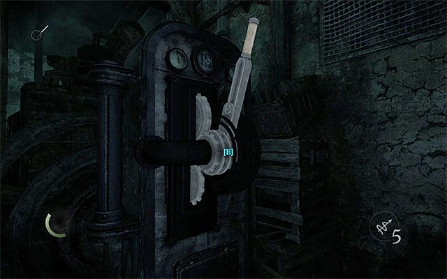 Dźwignia generatora - Uruchomienie generatora | Rozdział 5 (Opuszczeni - The Forsaken) | Solucja Thief - Thief - poradnik do gry