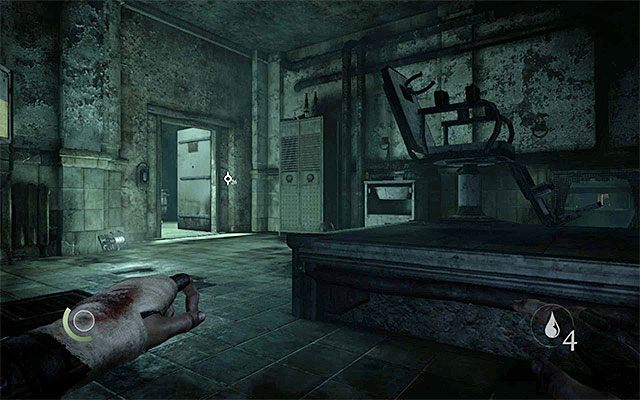 Puste pomieszczenie - Zejście na najniższy poziom zakładu dla obłąkanych | Rozdział 5 (Opuszczeni - The Forsaken) - Thief - poradnik do gry